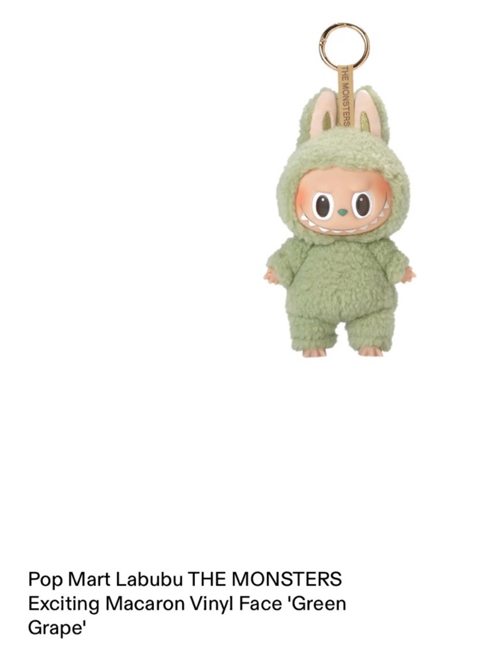 Pop Mart Labubu The Monsters blind box - Green Grape